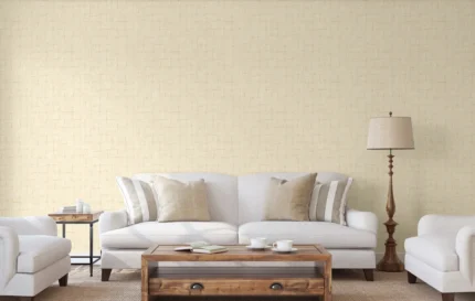 Cream Embossed Wallpaper – 3D Geometric (7813-1)